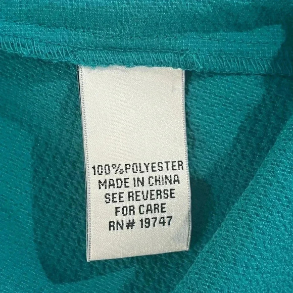 Counterparts size XL turquoise green pullover blouse NWT - Picture 9 of 12